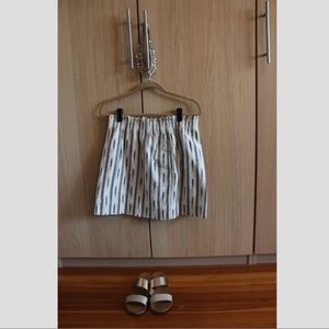 JCrew patterned skirt